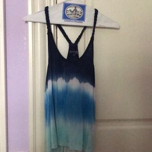 Tie-Dye Flowy Tank Top